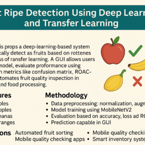 Fruit Ripe Detection Using Deep Learning and Transfer Learning