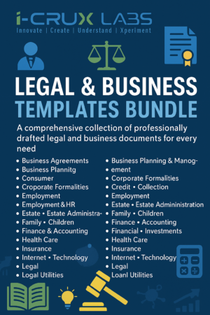 Legal & Business Template Bundles